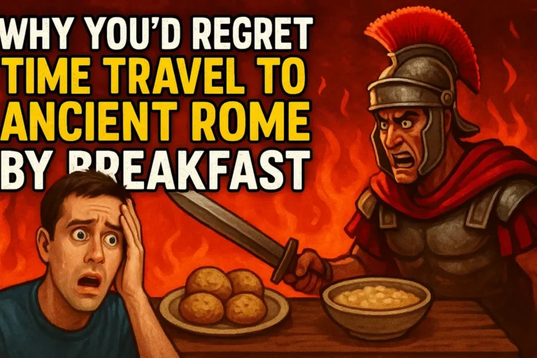 Why You’d Regret Time Travel to Ancient Rome by Breakfast